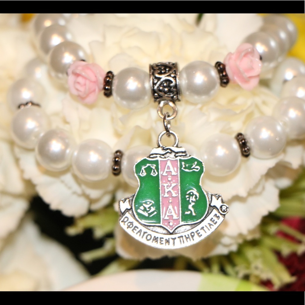 AKA Pink Rose Bracelet Set